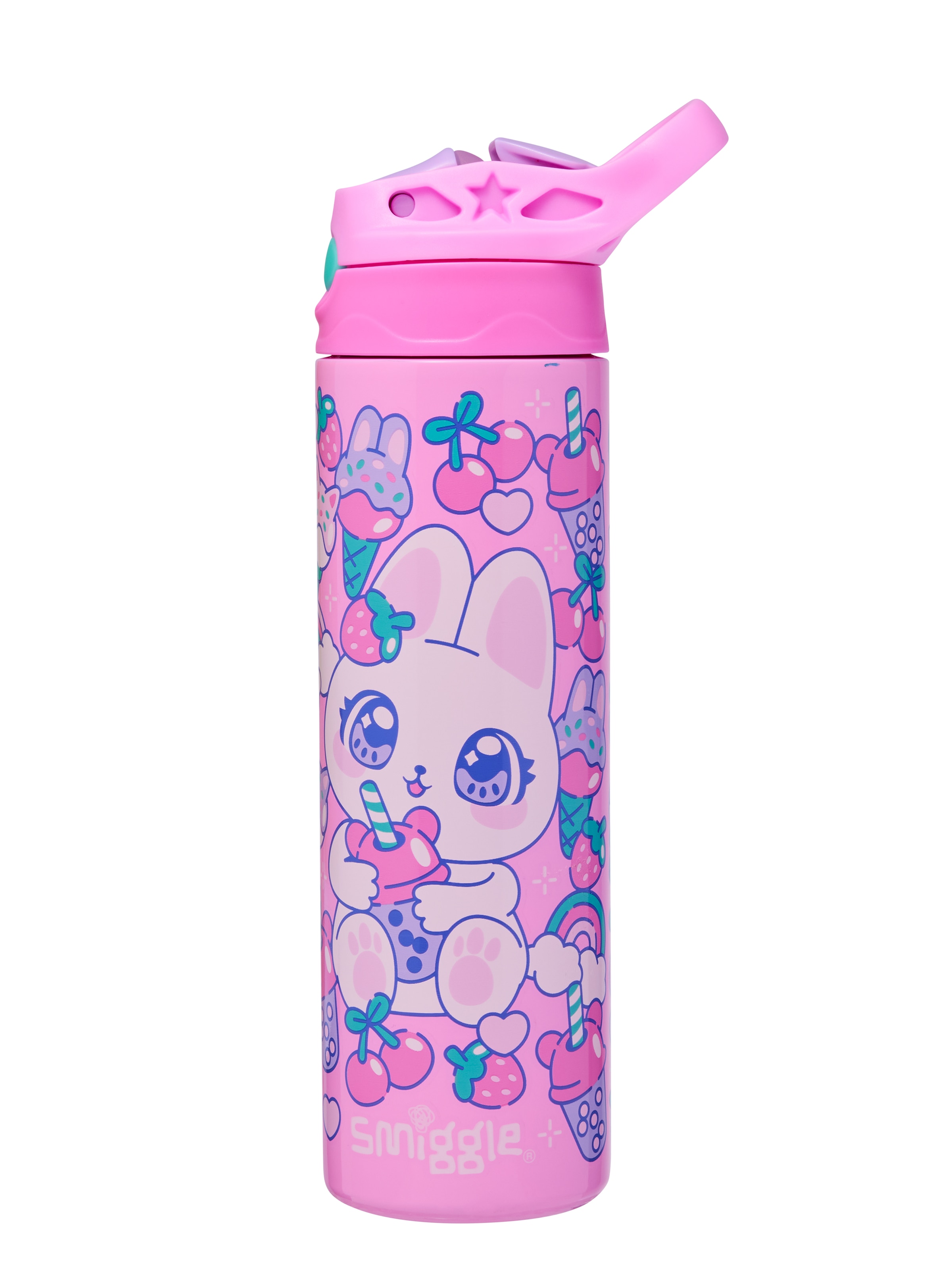 Bright Eyes Stainless Steel Flip Drink Bottle 520Ml