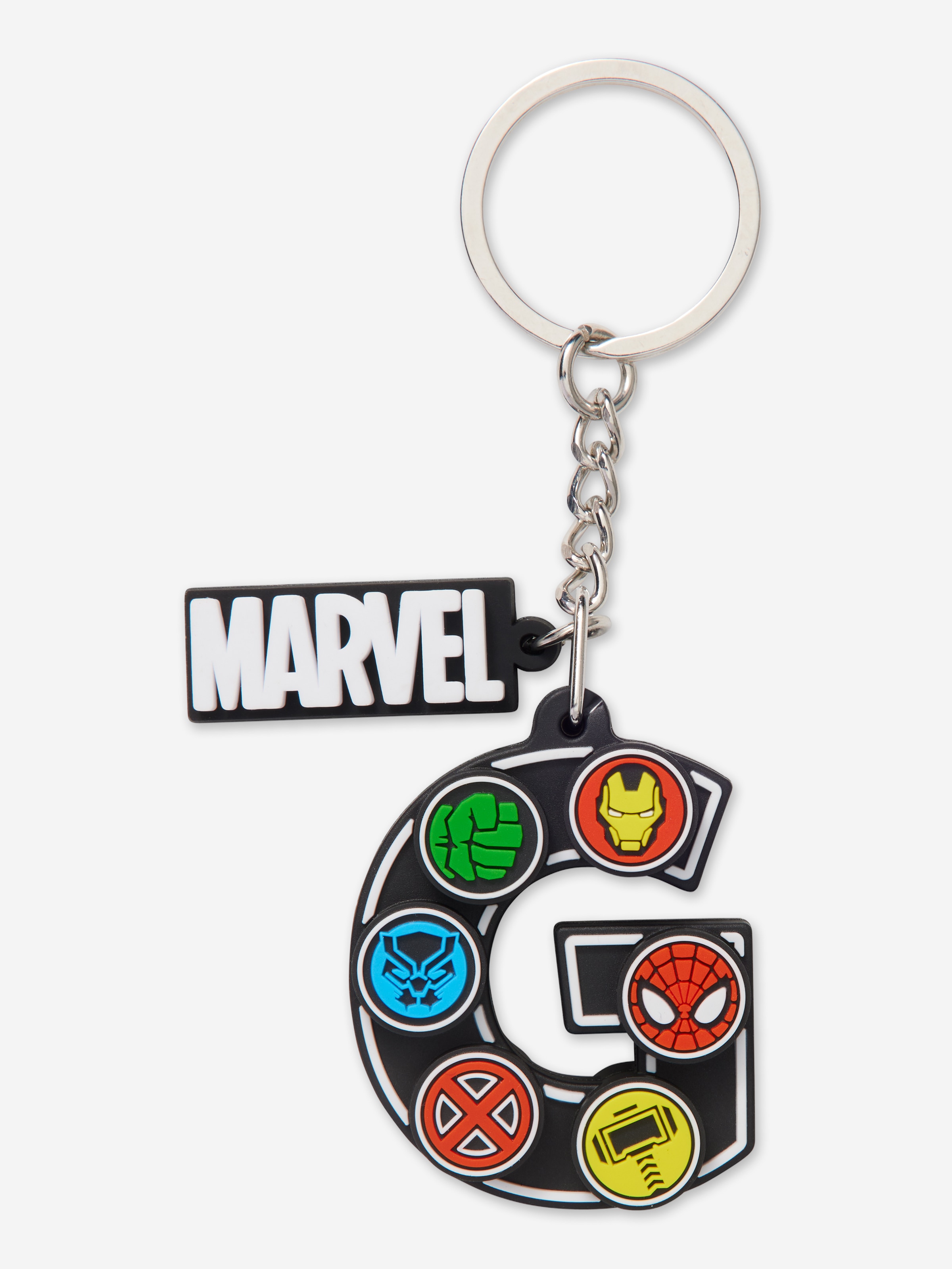 Marvel Alphabet Keyring