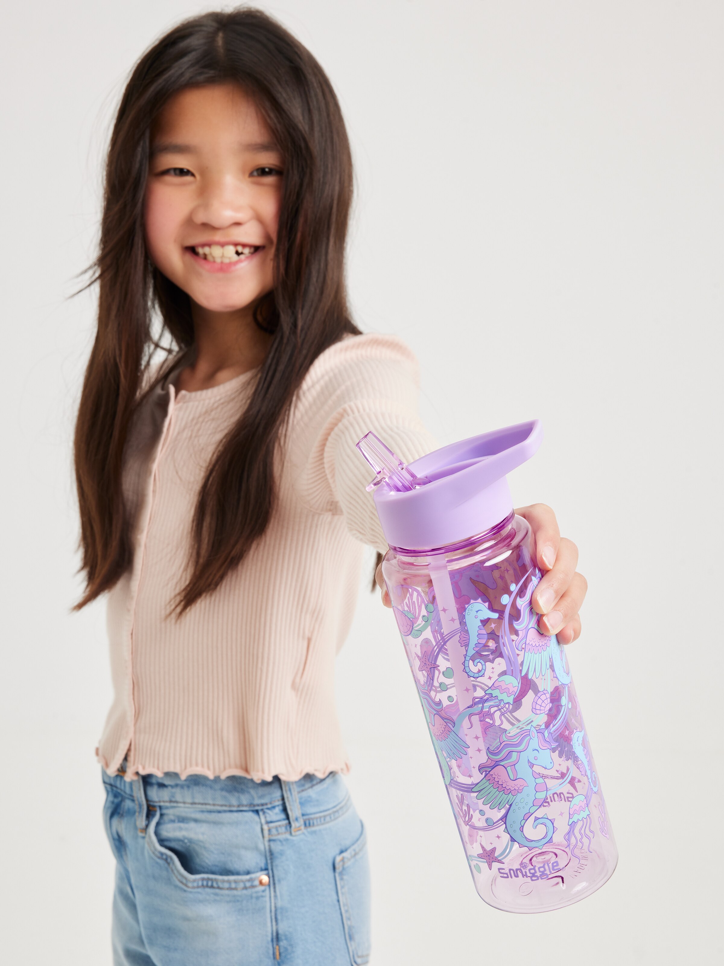 Elements Spout Plastic Drink Bottle 740Ml