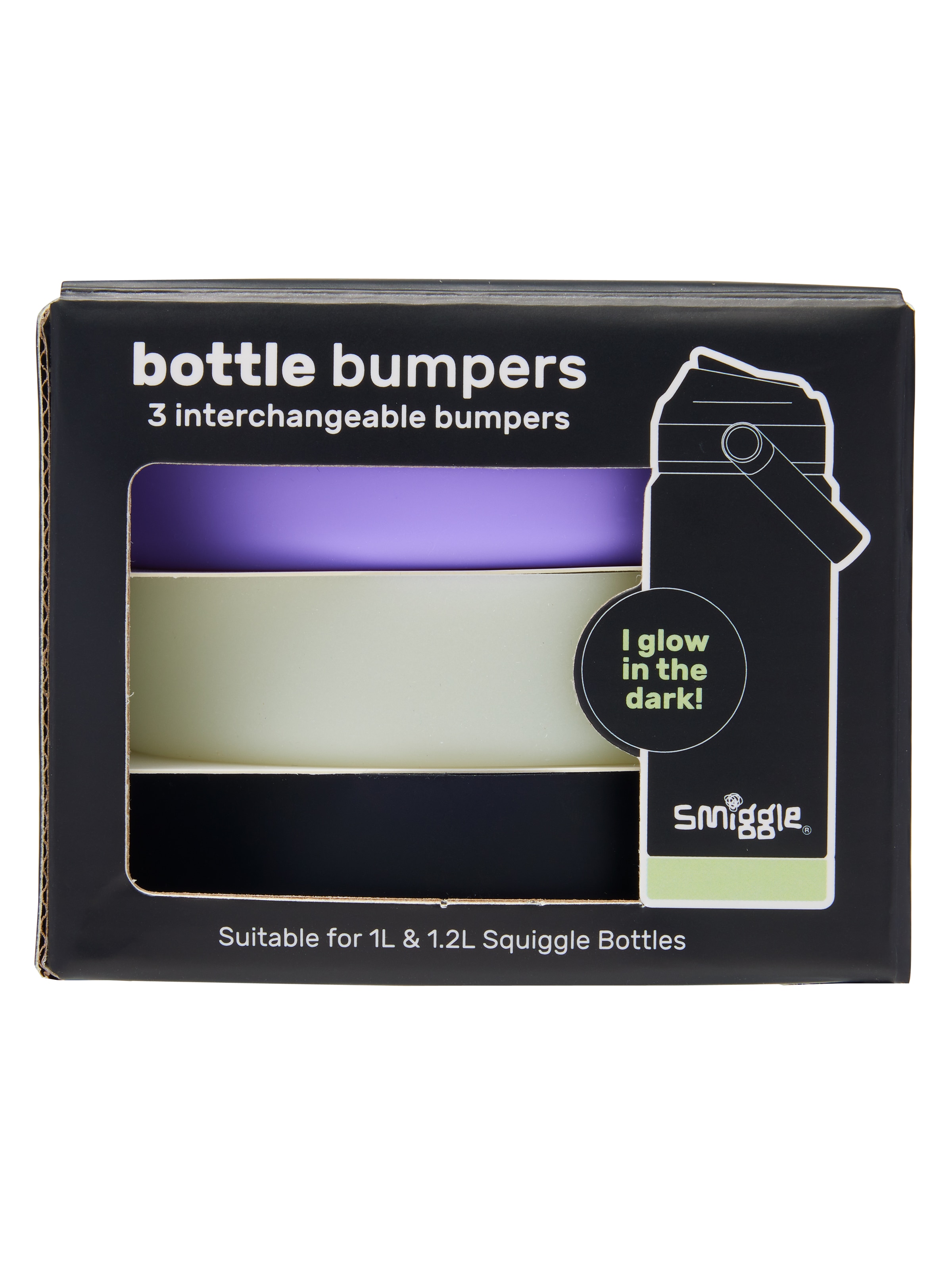 Large Squiggle Bottle Bumpers X3