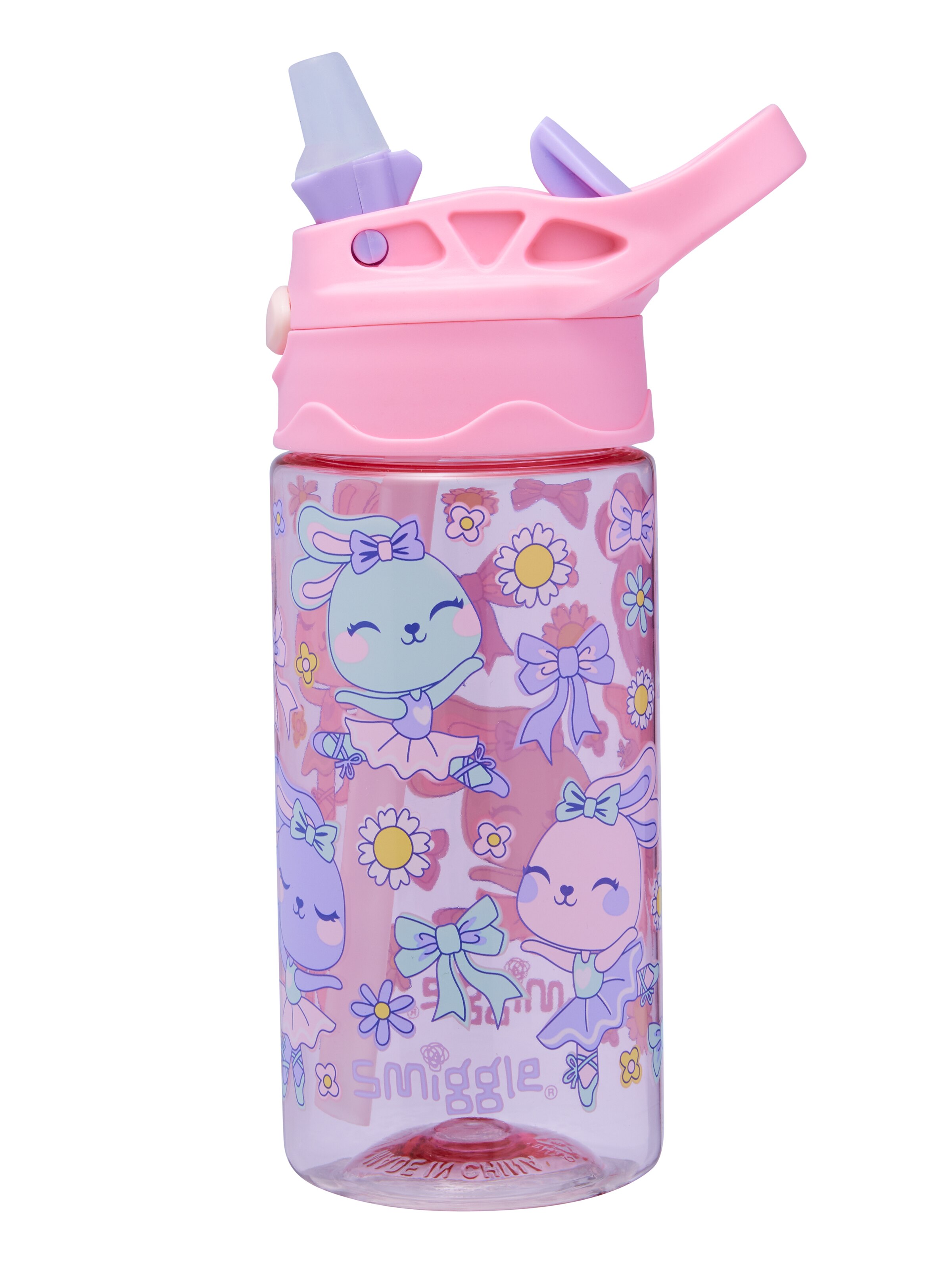 Playtime Junior Flip Plastic Drink Bottle 430Ml