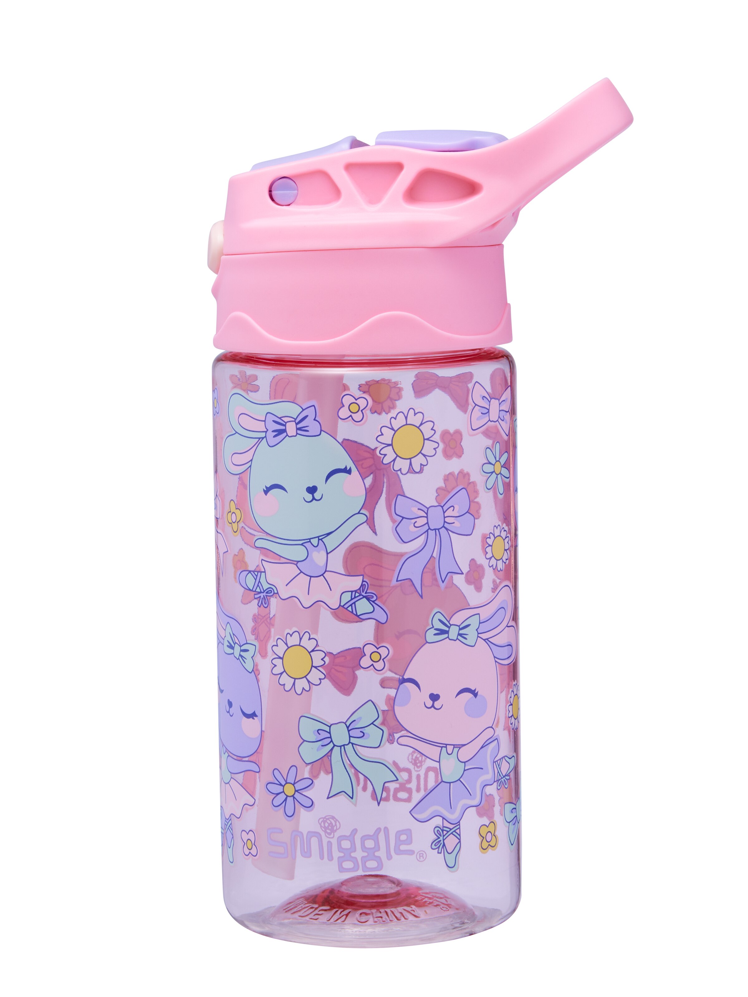 Playtime Junior Flip Plastic Drink Bottle 430Ml