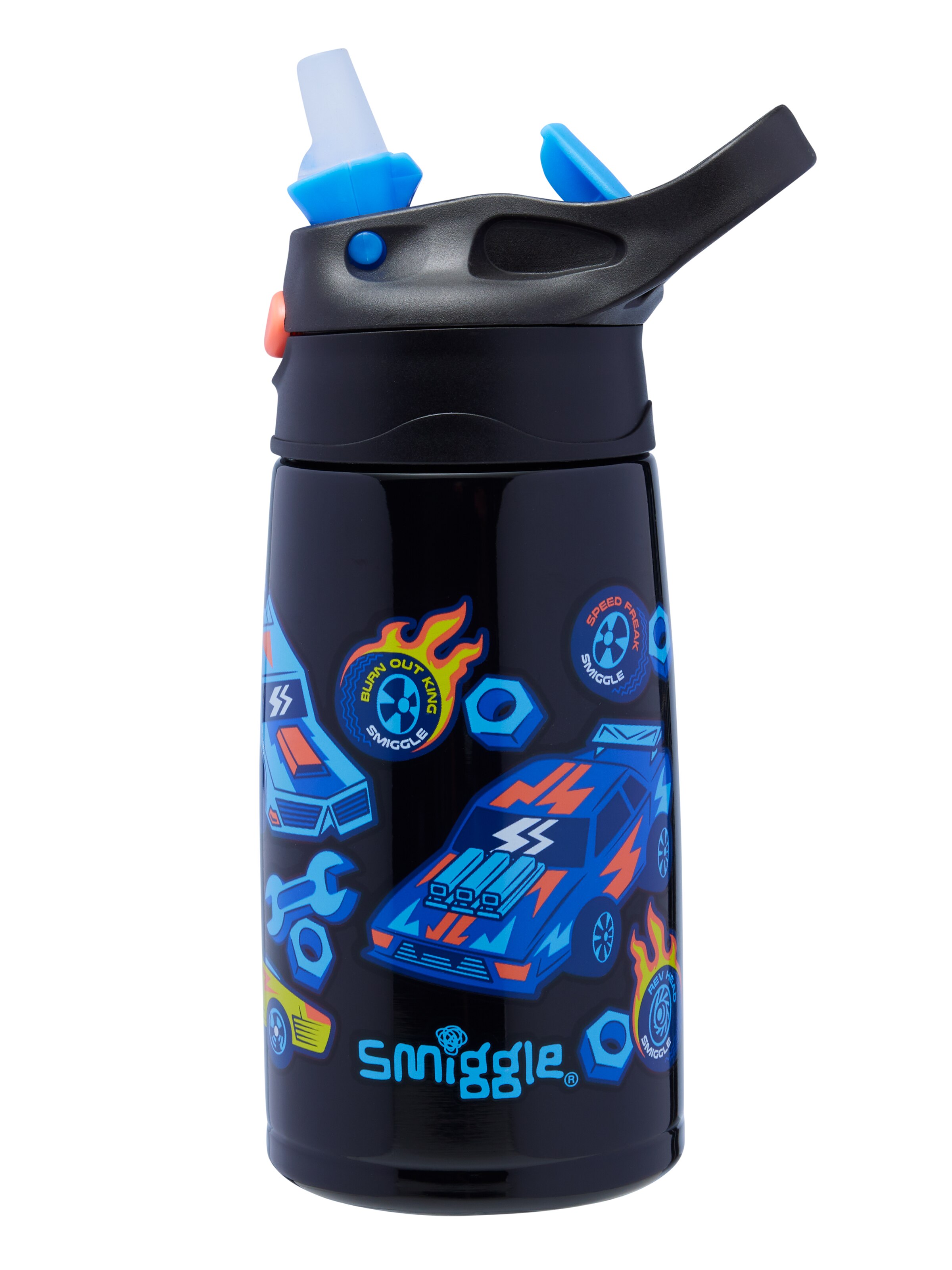 Playtime Junior Stainless Steel Flip Drink Bottle 400Ml