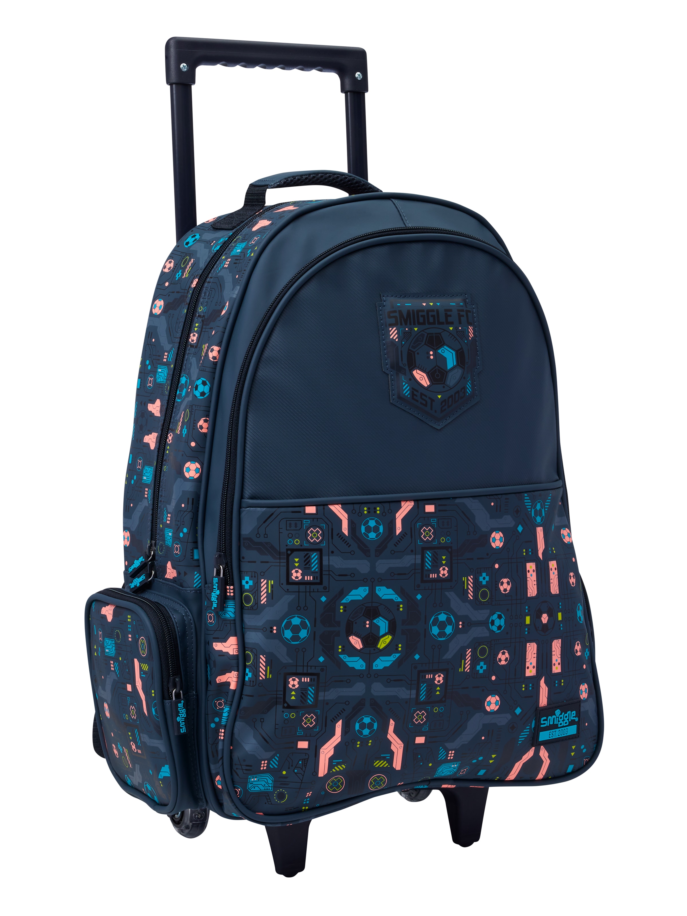 Power Play Trolley Backpack With Light Up Wheels