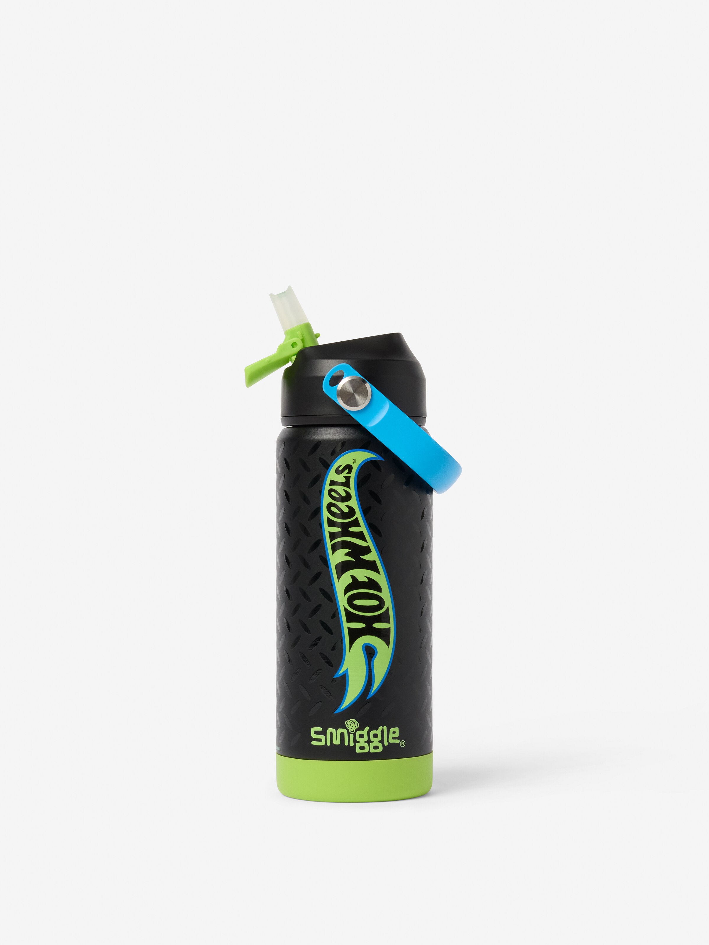 Hot Wheels Squiggle Insulated Stainless Steel Drink Bottle 550Ml