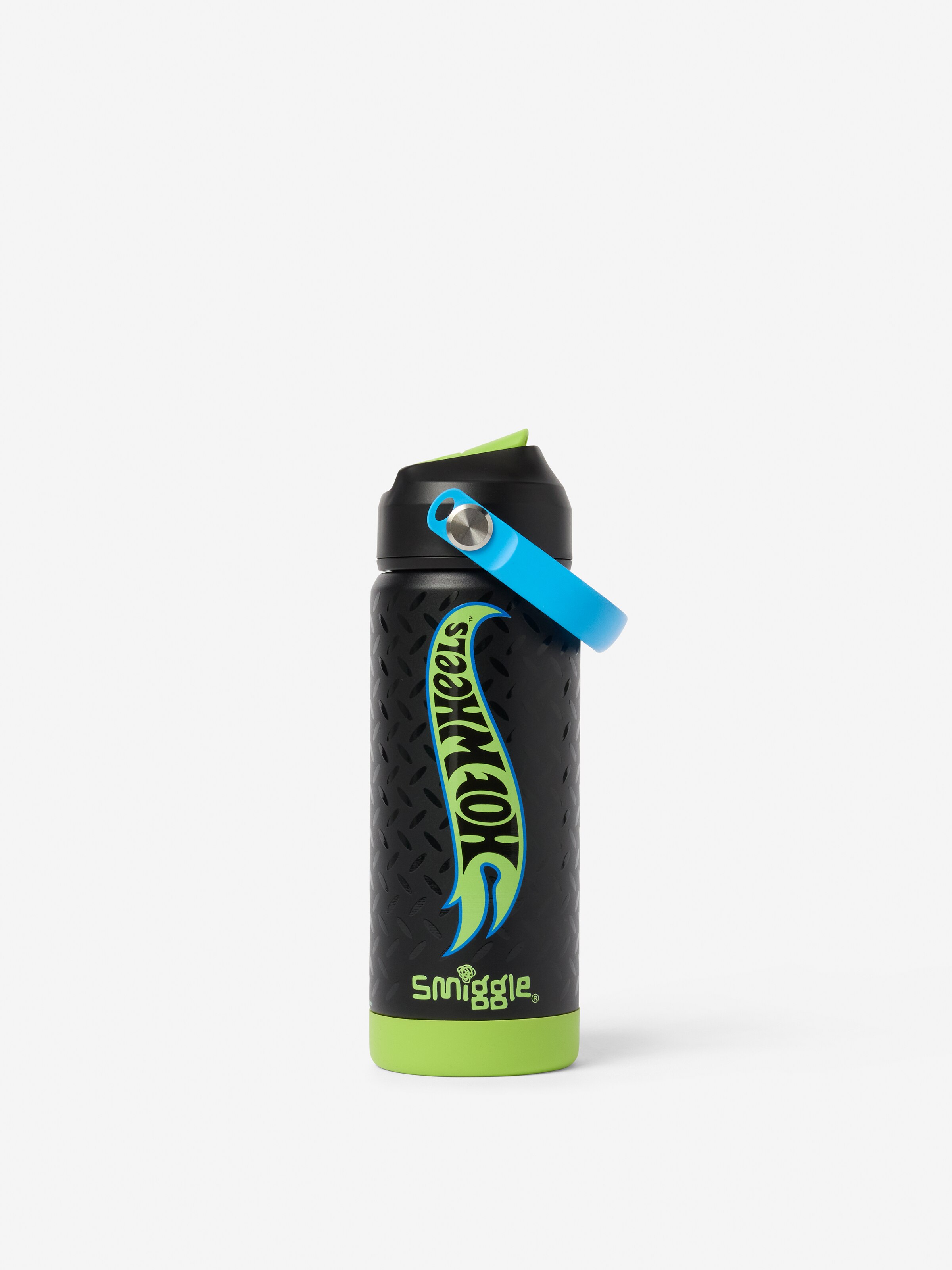Hot Wheels Squiggle Insulated Stainless Steel Drink Bottle 550Ml