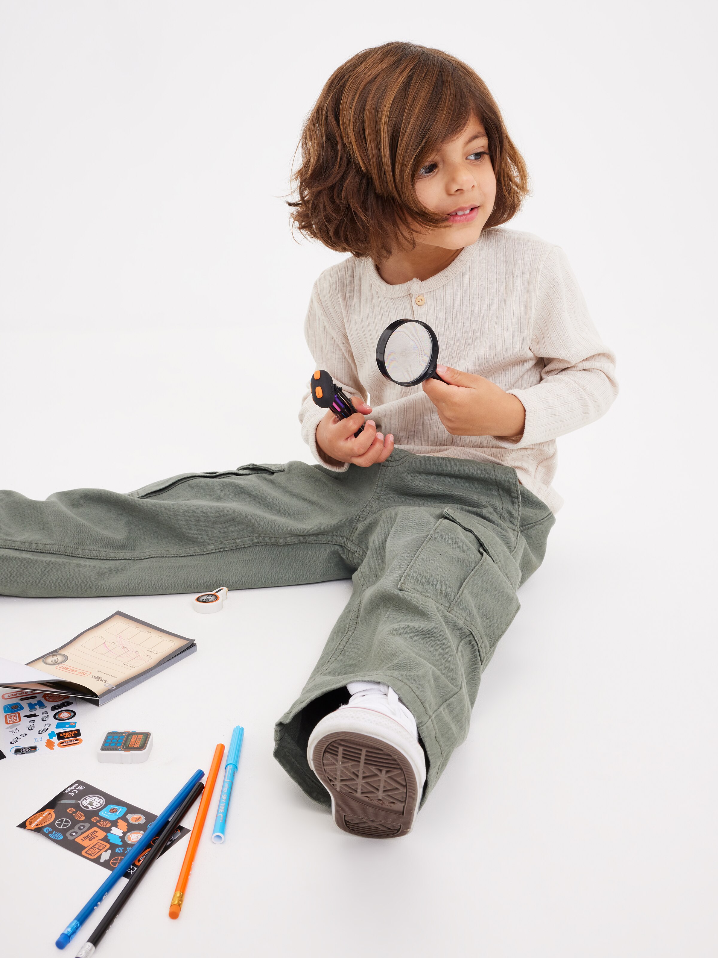 Image for Spy Time Colouring And Writing Set from Smiggle