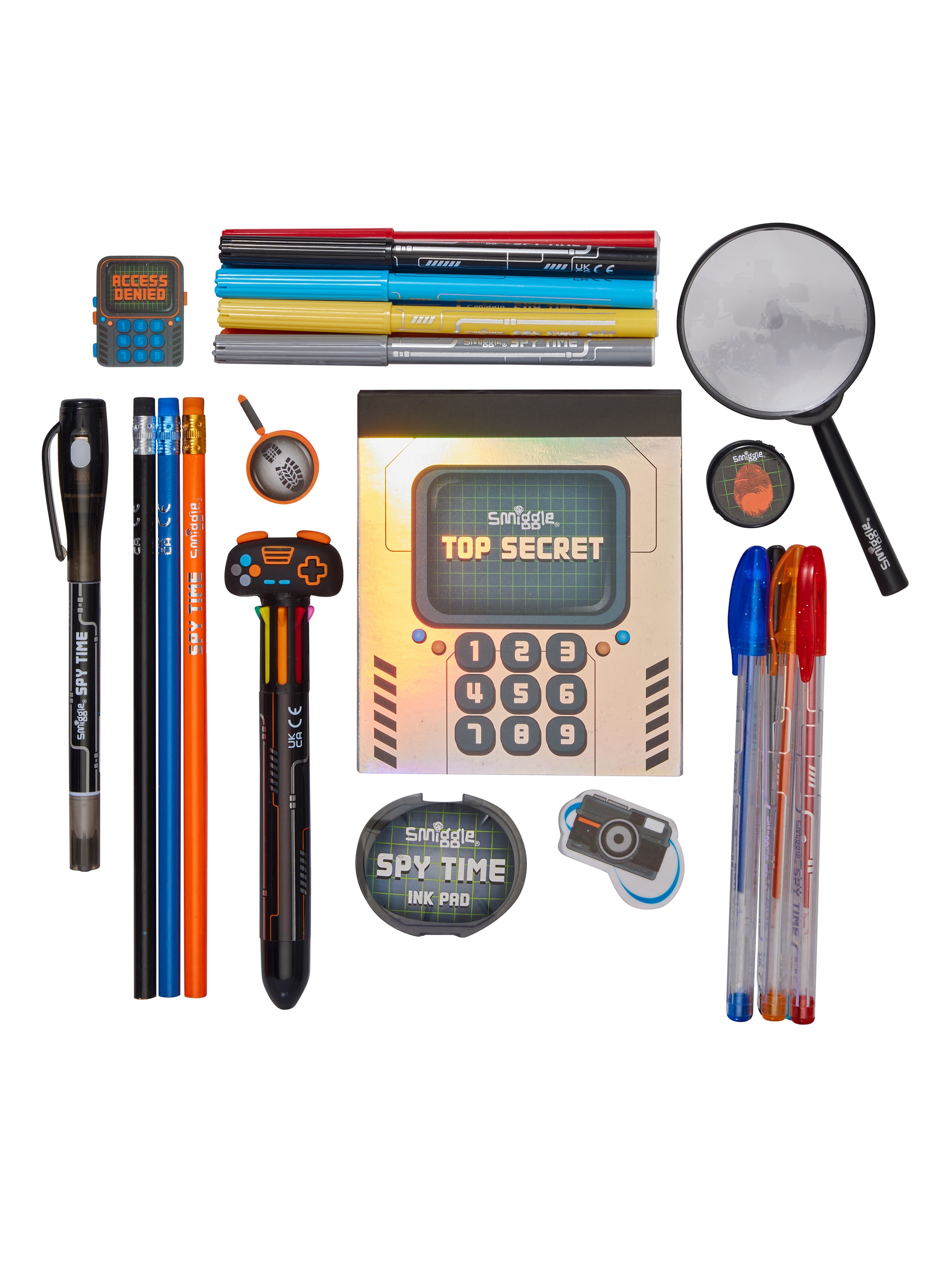 Image for Spy Time Colouring And Writing Set from Smiggle