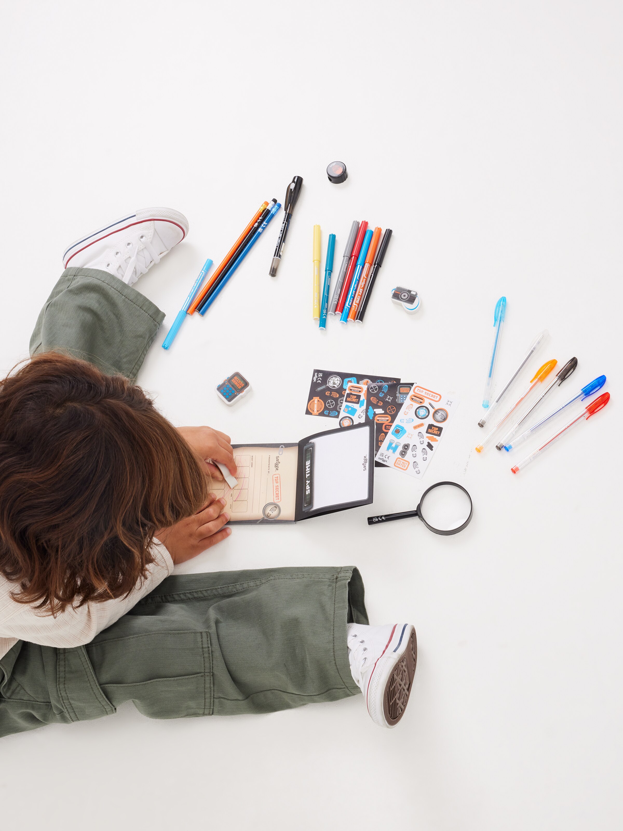 Image for Spy Time Colouring And Writing Set from Smiggle