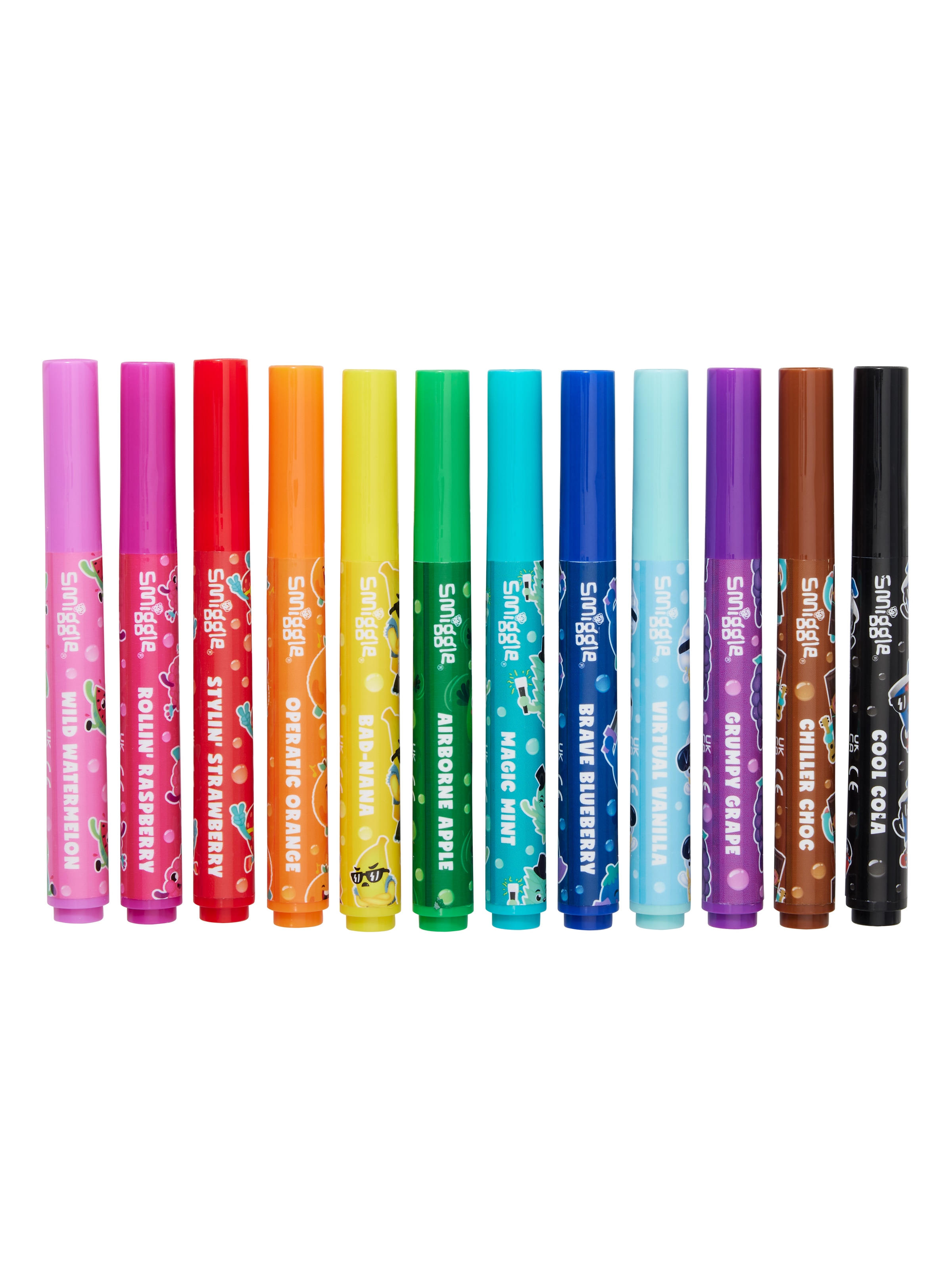 Image for Scented Colour Markers Pack X12 from Smiggle