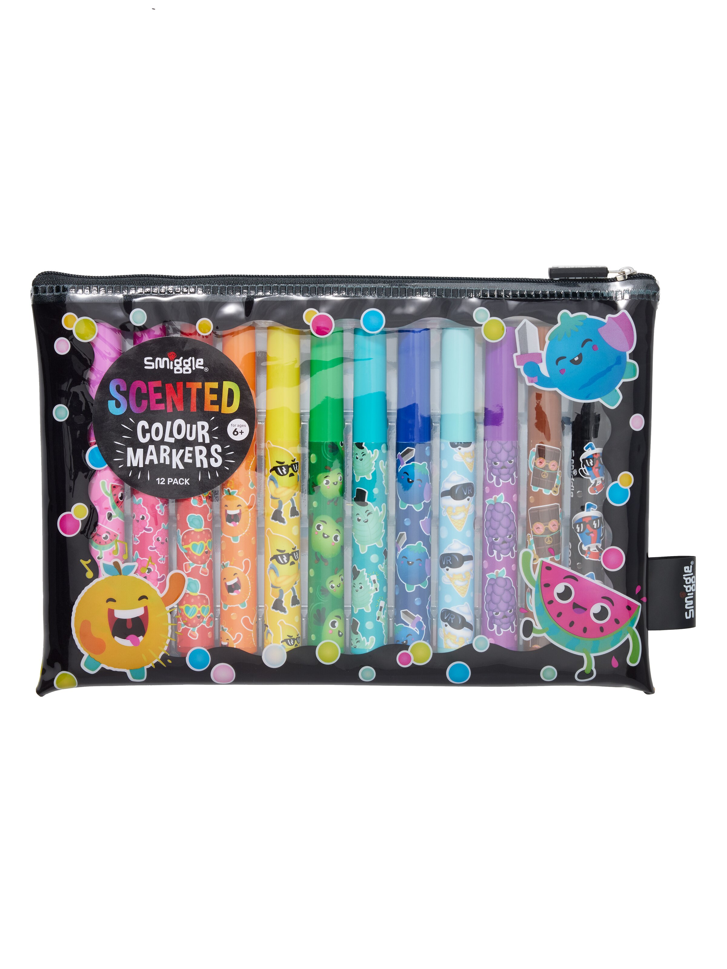 Image for Scented Colour Markers Pack X12 from Smiggle
