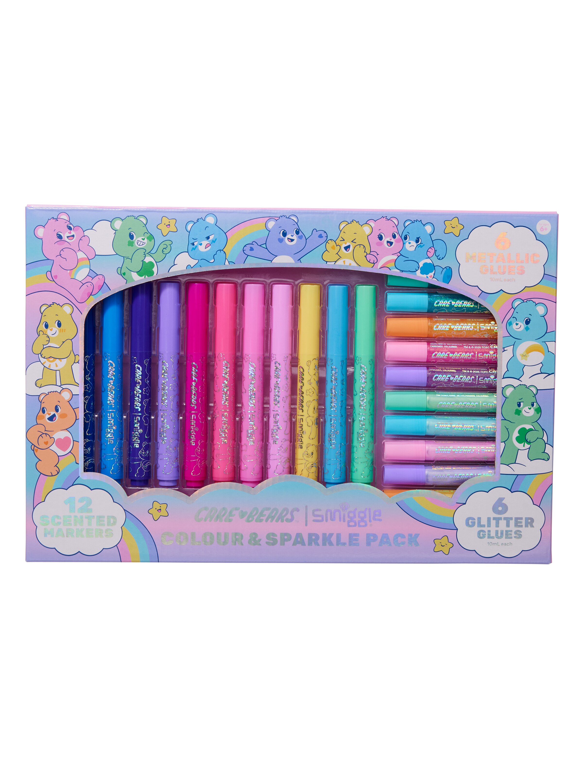 Care Bears Colour & Sparkle Marker Pack