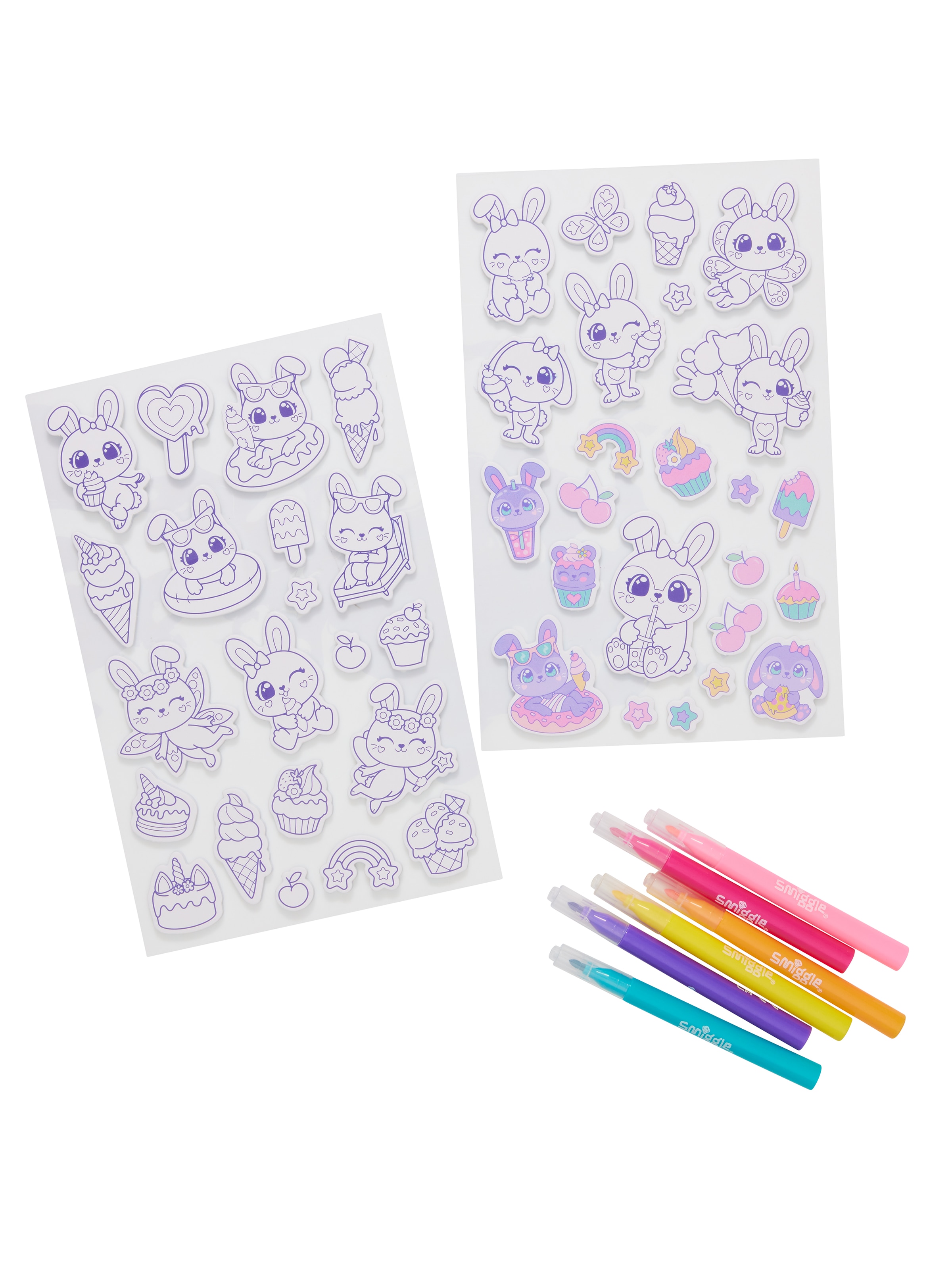 Mini Colour In Stickers Gift Pack