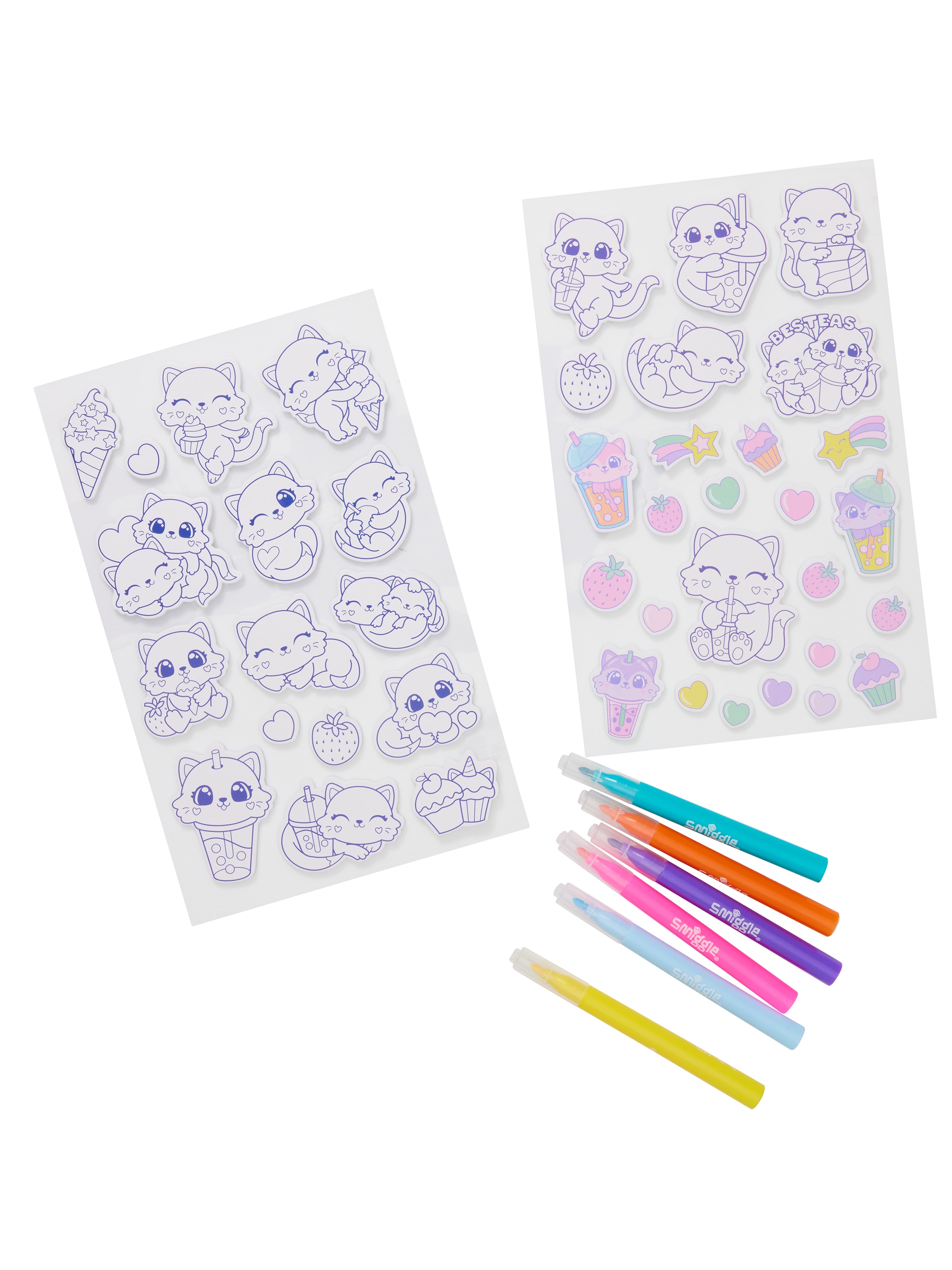Mini Colour In Stickers Gift Pack