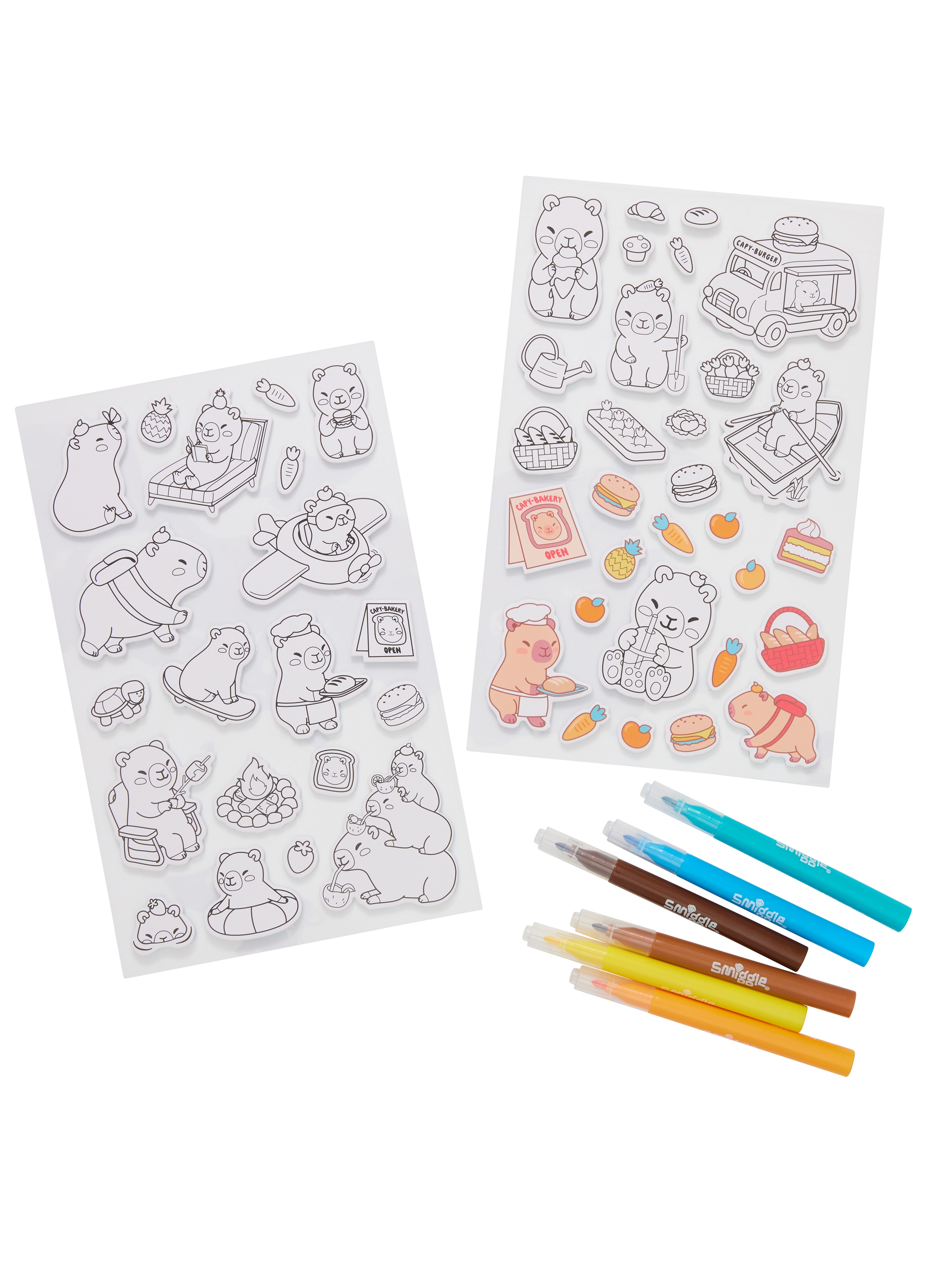 Mini Colour In Stickers Gift Pack