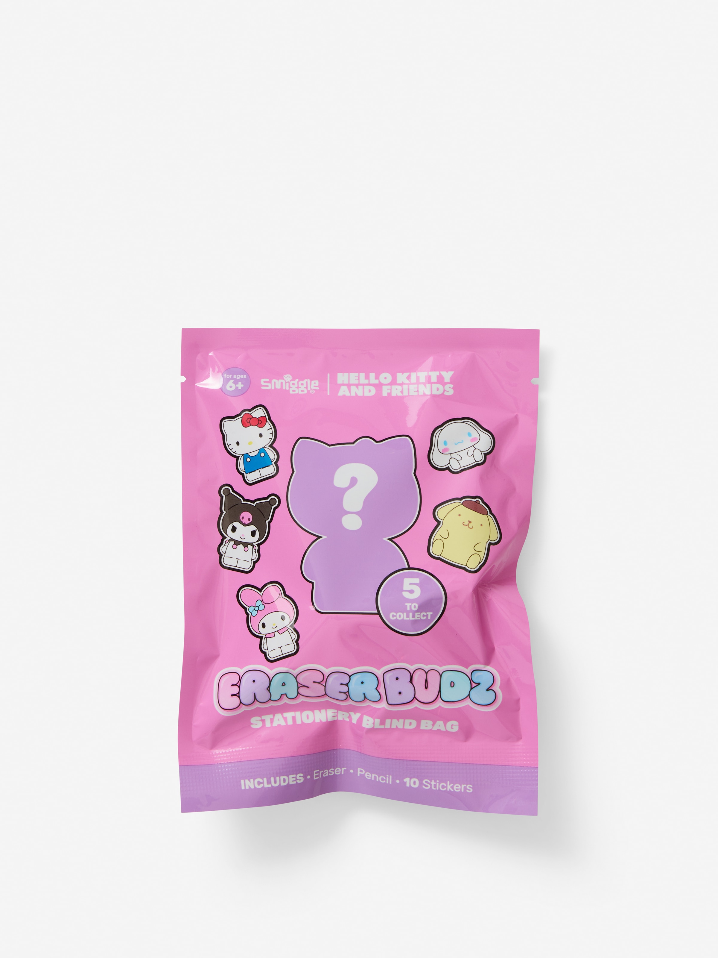 Hello Kitty And Friends Eraser Budz Stationery Blind Bag