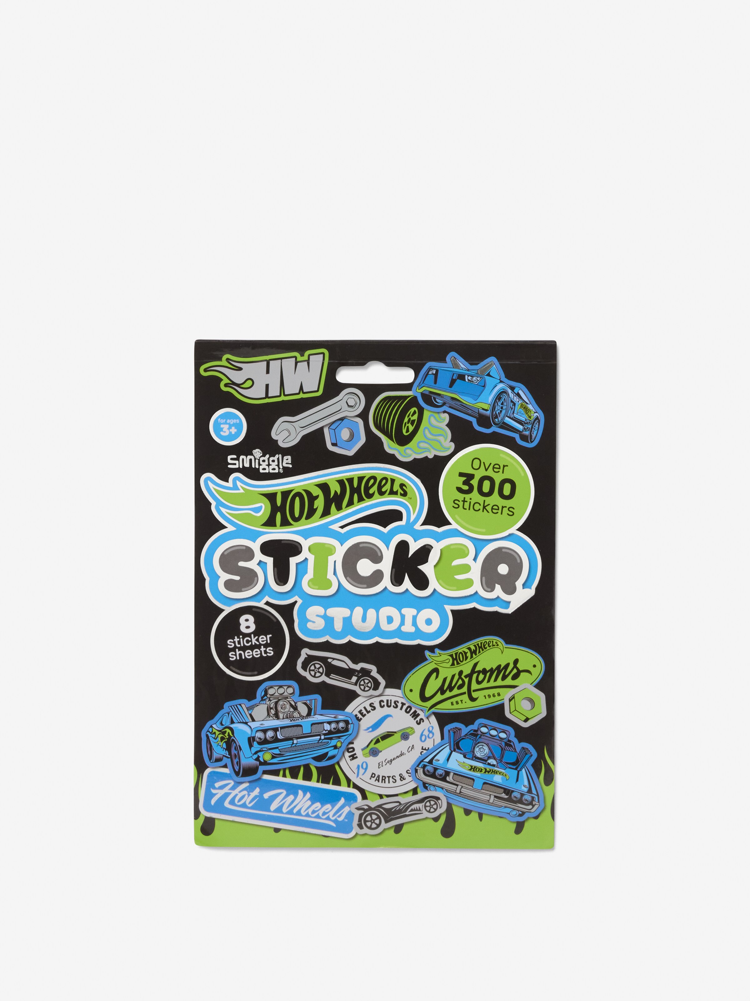 Hot Wheels Sticker Studio Book