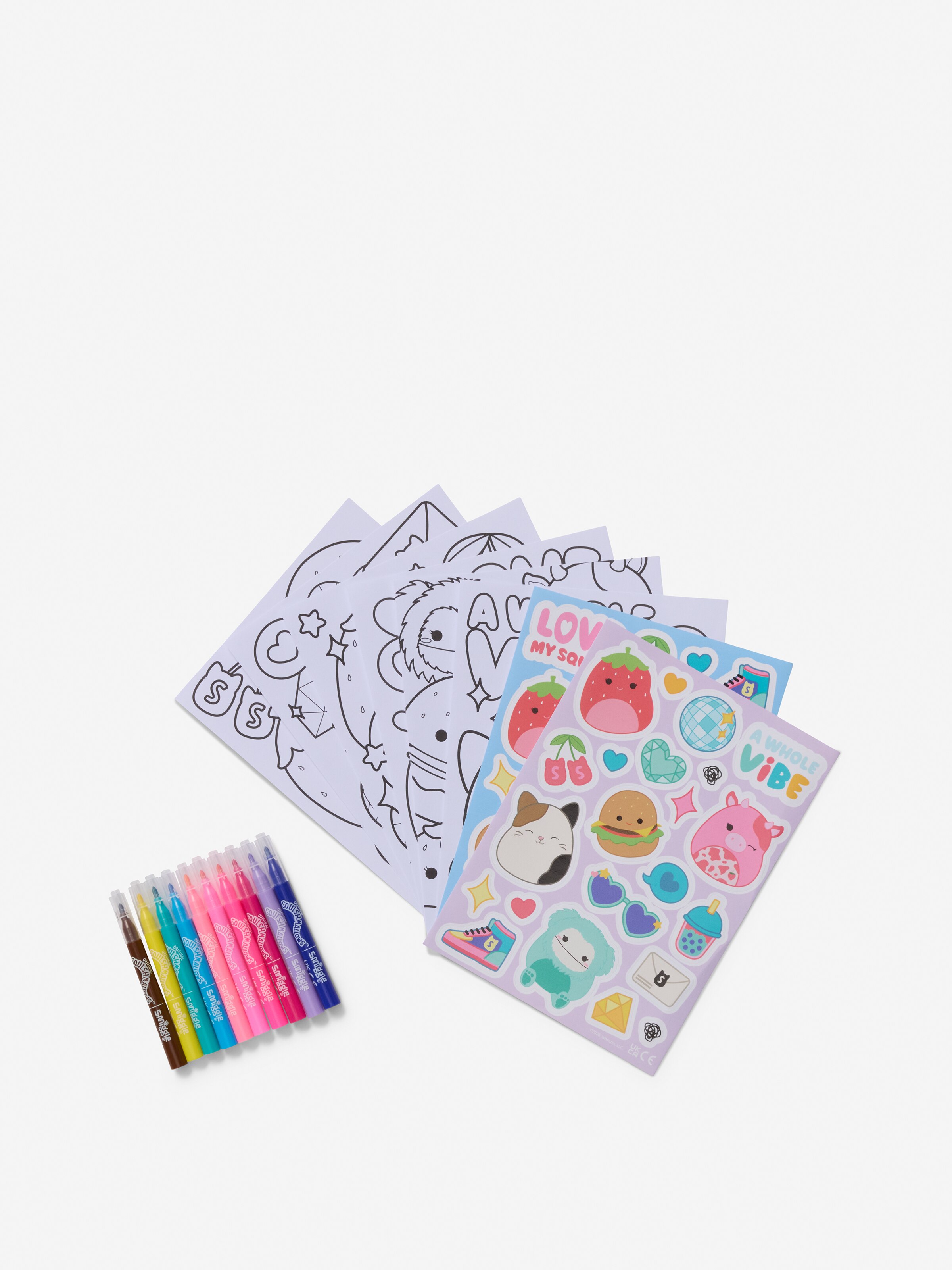 Squishmallows Mini Colour Me Scented Activity Kit