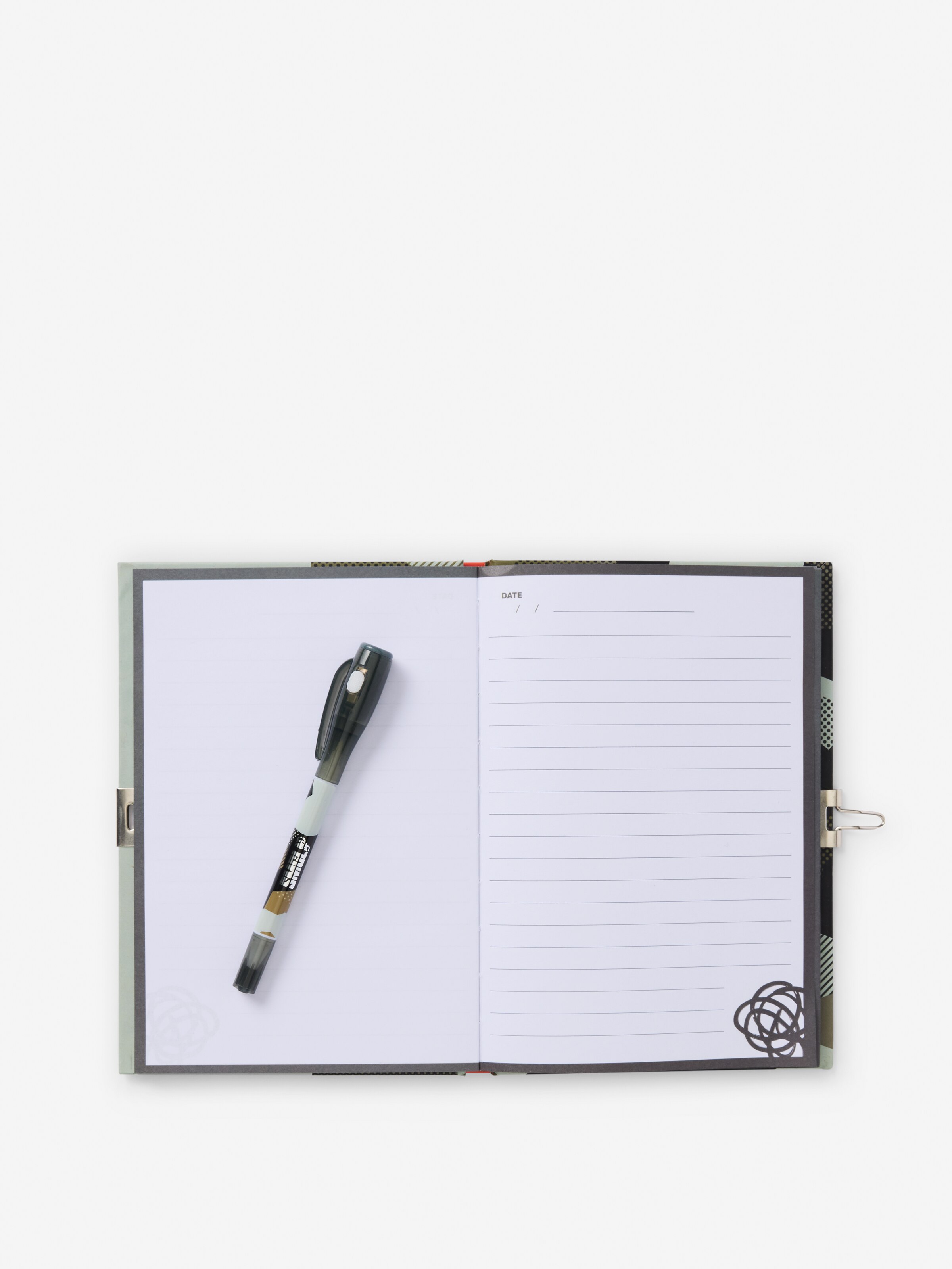 Smiggler A5 Lockable Notebook With Spy Pen
