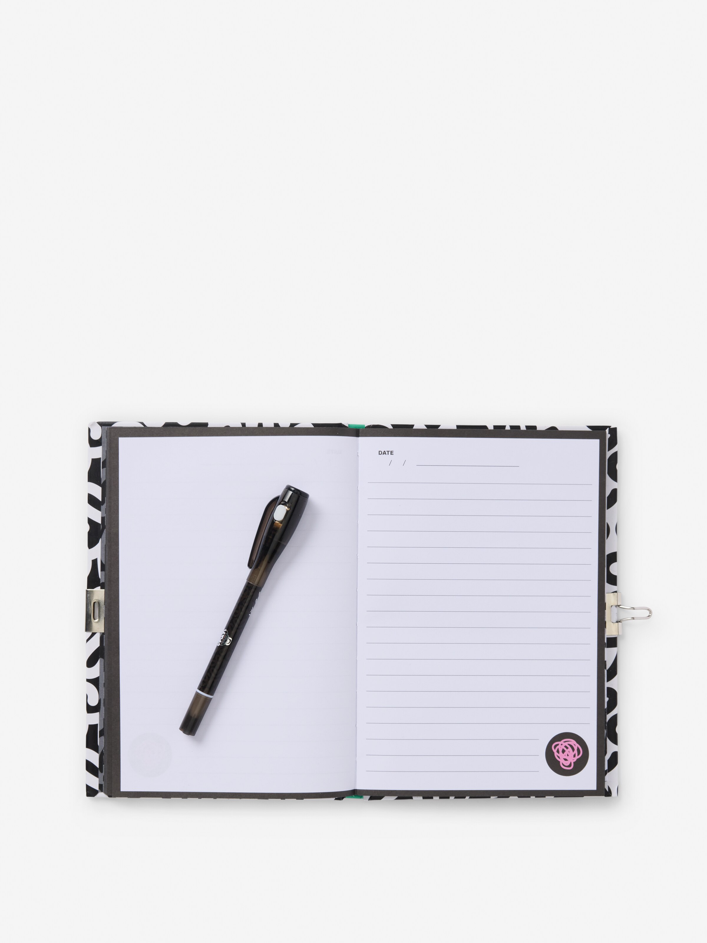 Smiggler A5 Lockable Notebook With Spy Pen