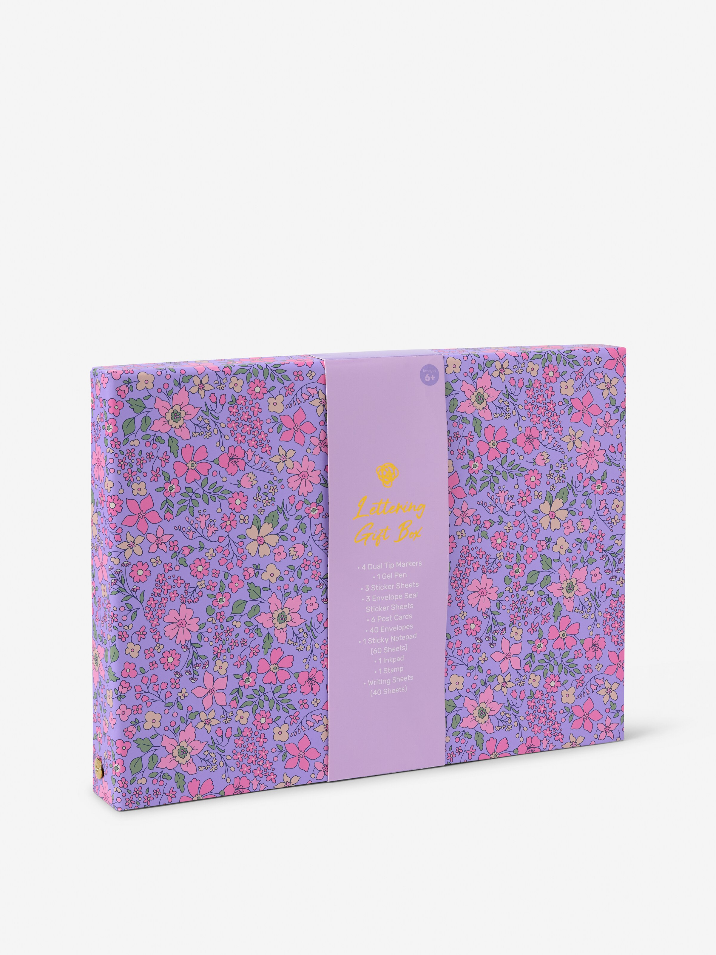Floral Letter Writing Box