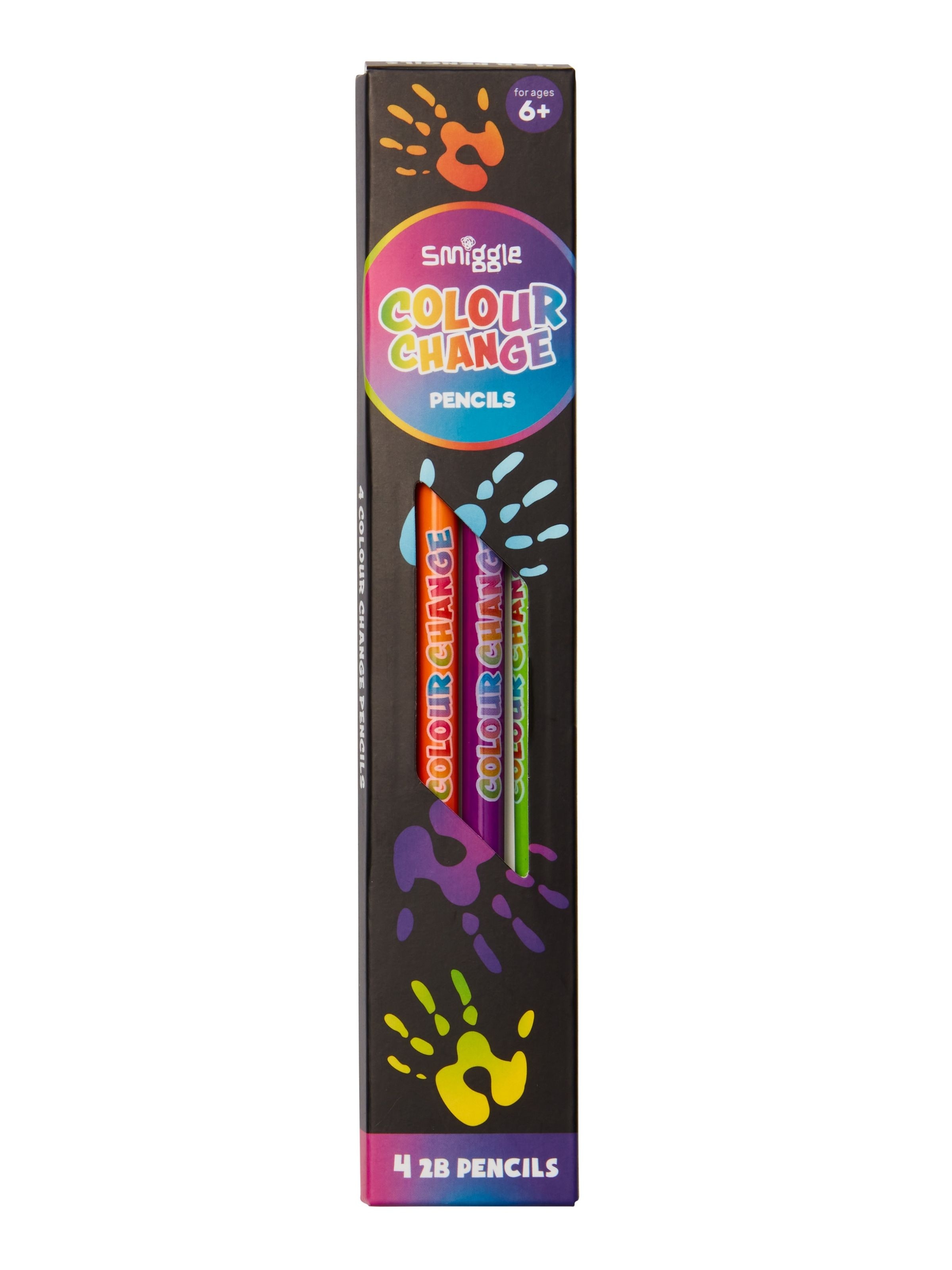 Image for Colour Change Pencil Pack X4 from Smiggle