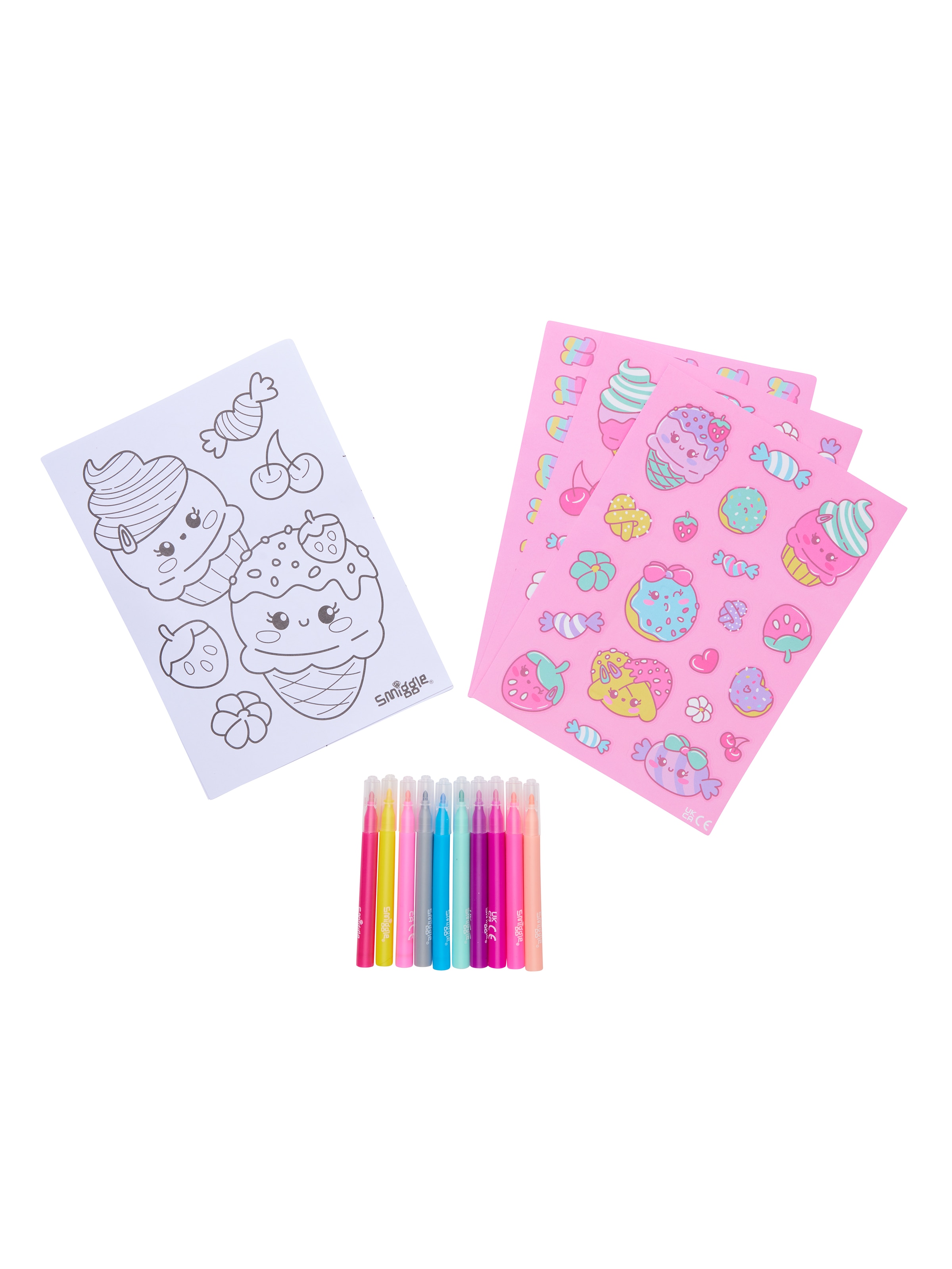 Image for Mini Colour &amp; Carry Scented Activity Kit from Smiggle