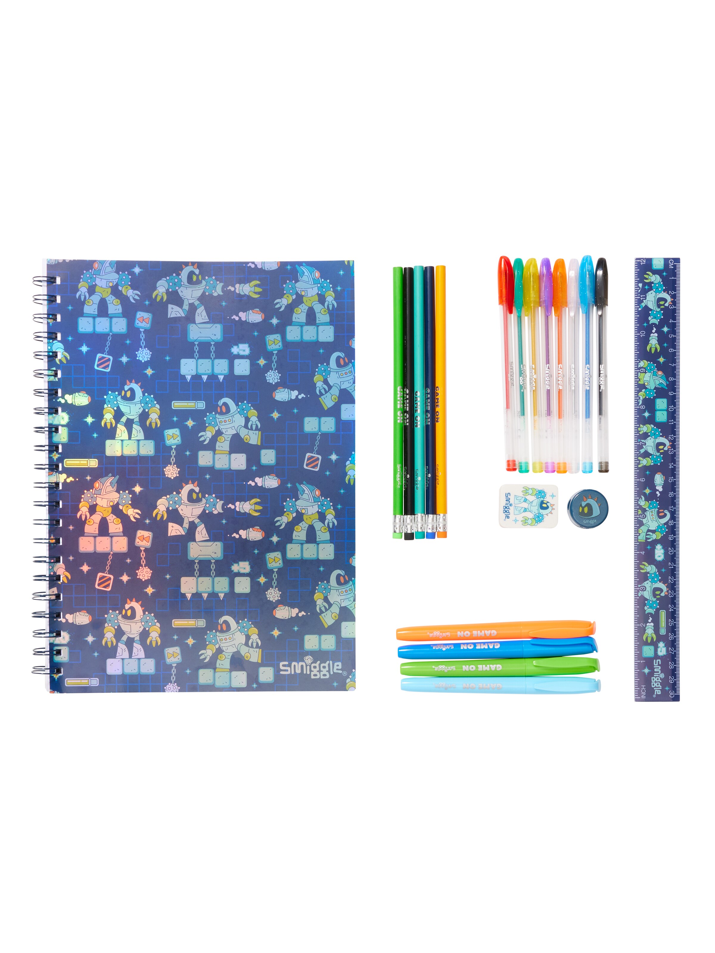 Image for Happy Tales A4 Essentials Stationery Gift Pack from Smiggle