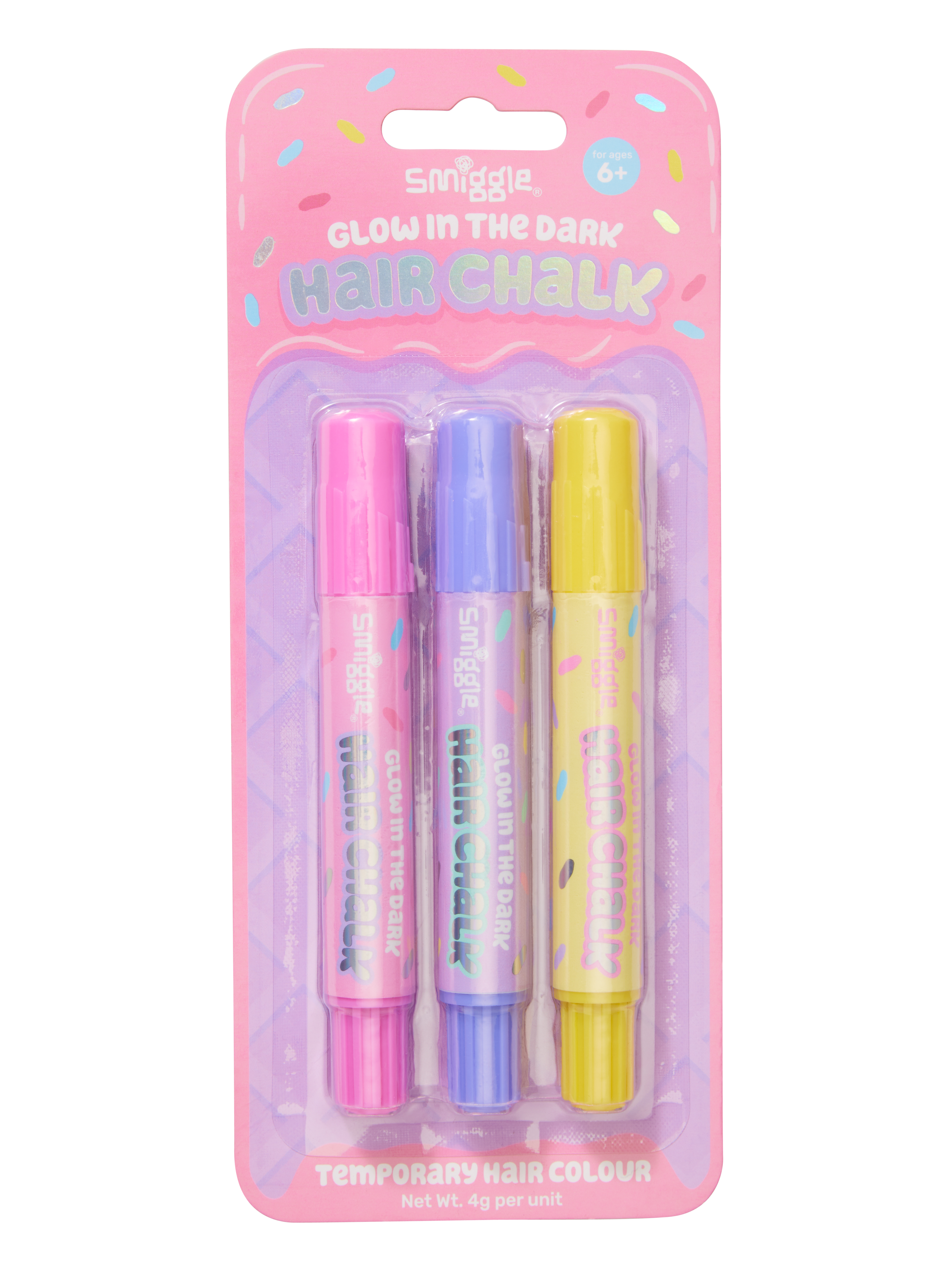 Glow In The Dark Hair Chalk                                                                                                     