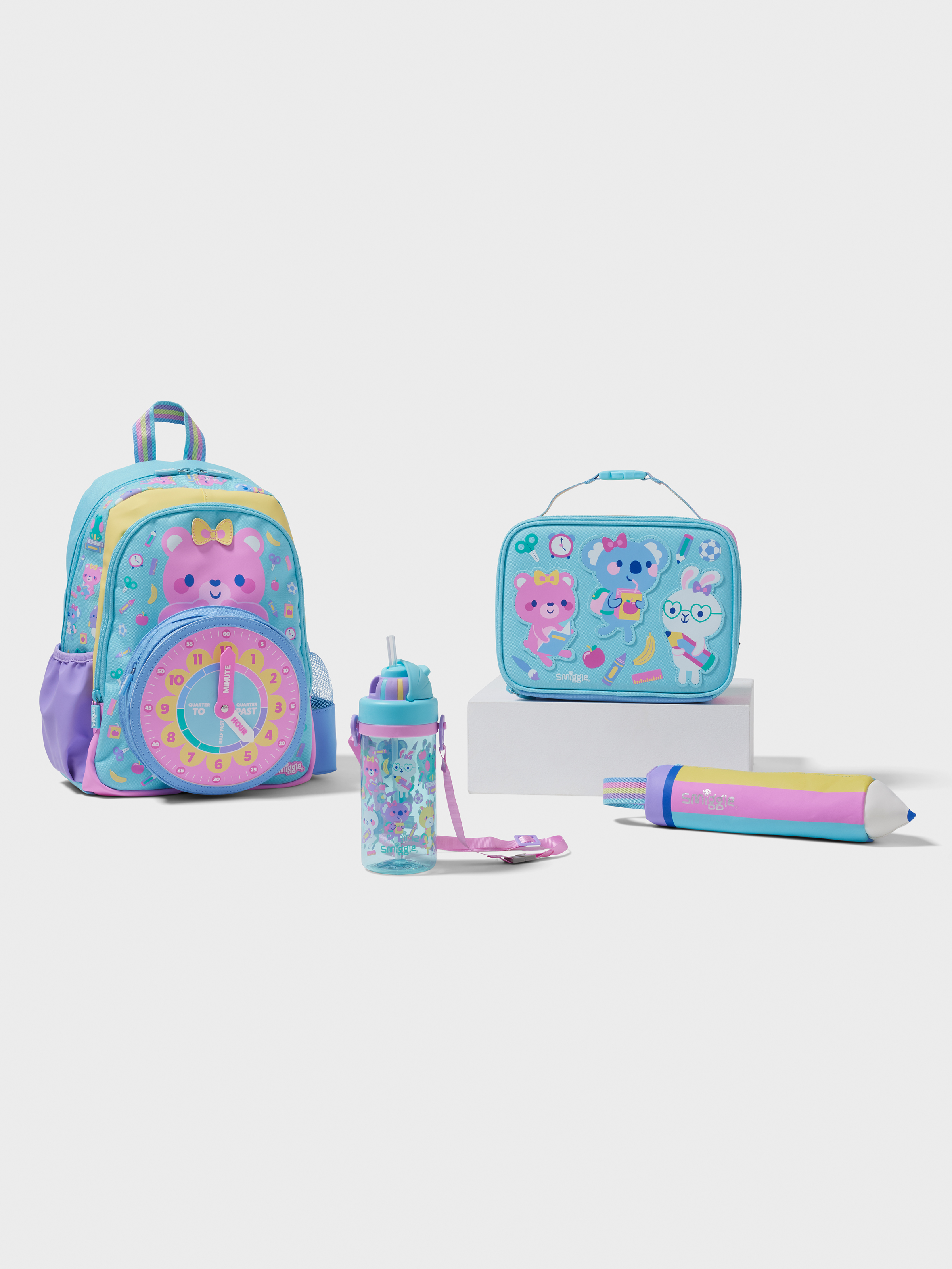 Ready Set Go 4 Piece Character Backpack Bundle                                                                                  